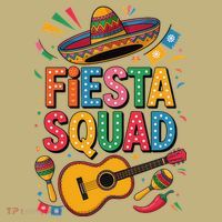 Cinco De Mayo Fiesta Squad Sombrero Guitar Fun Sweatshirt thumb 2