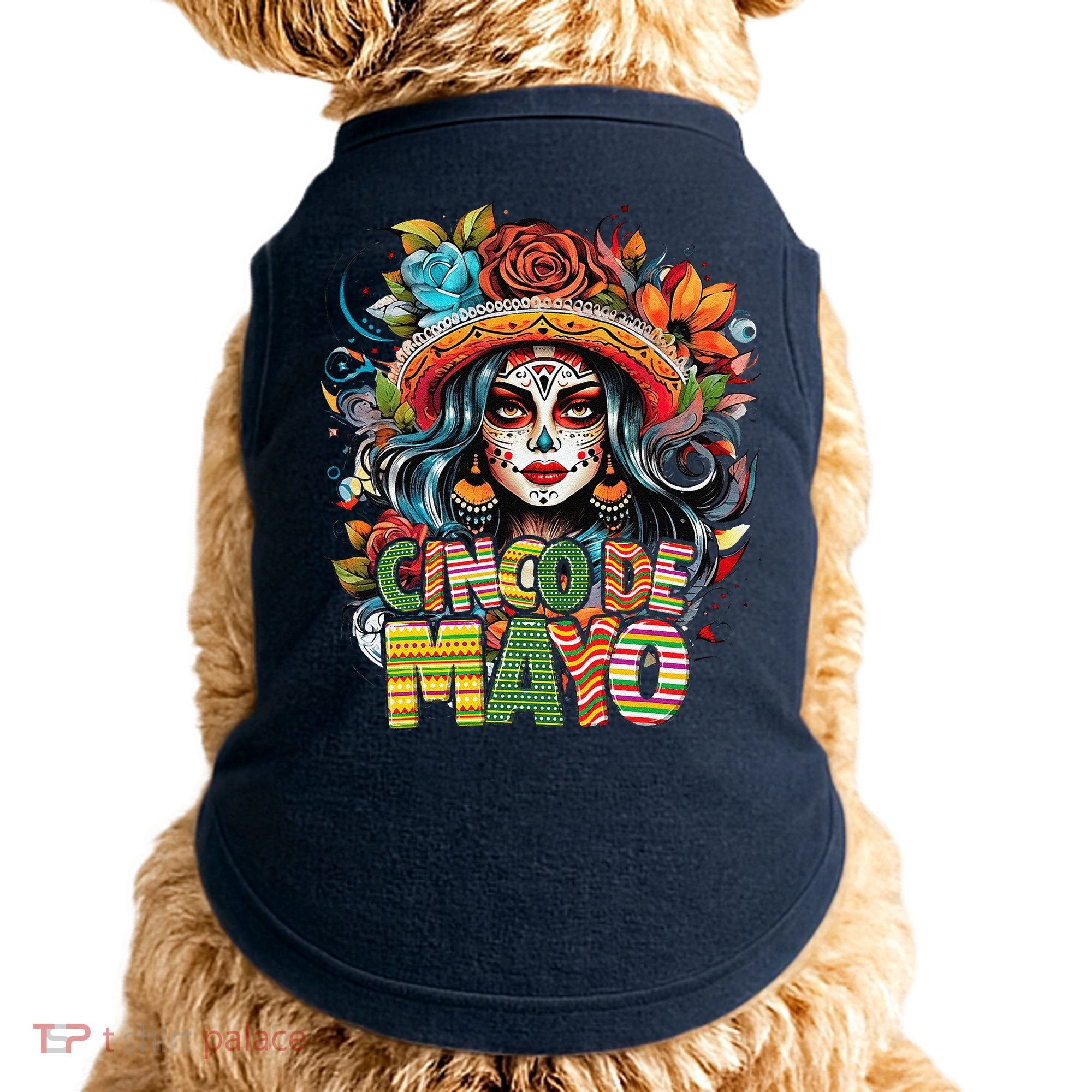 Cinco De Mayo Girl Mexican Fiesta 5 De Mayo Doggie Tank