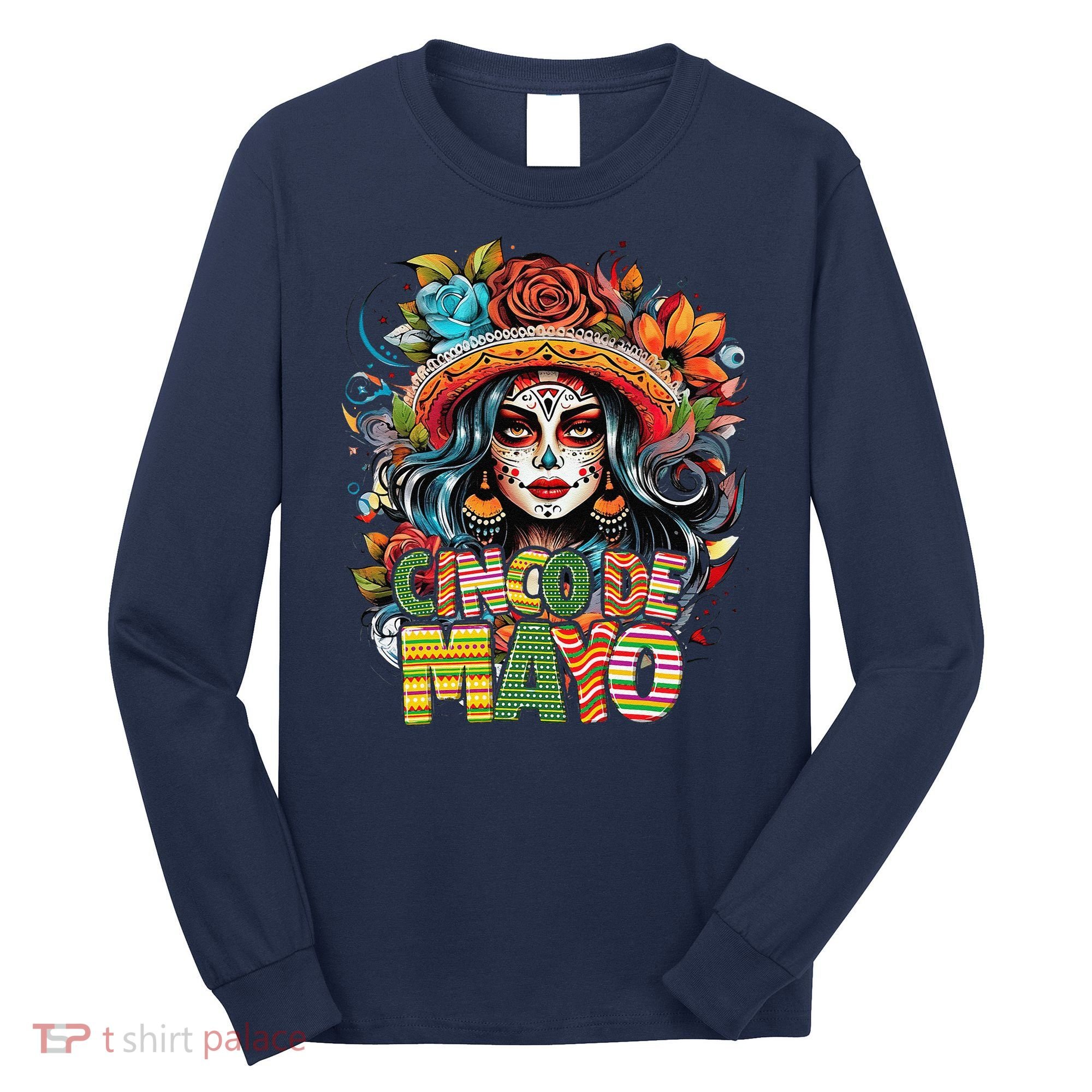 Cinco De Mayo Girl Mexican Fiesta 5 De Mayo Long Sleeve Shirt