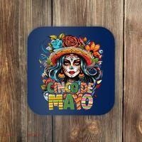 Cinco De Mayo Girl Mexican Fiesta 5 De Mayo Coaster thumb 0