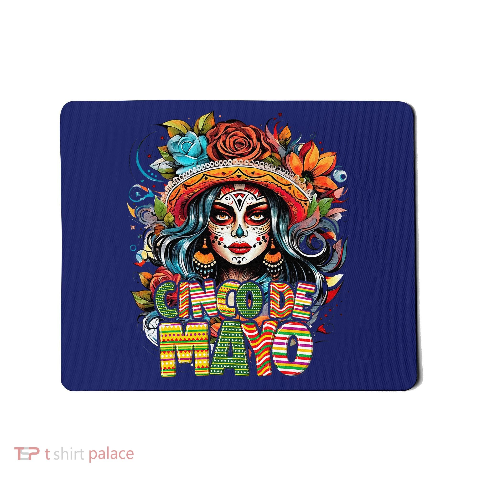 Cinco De Mayo Girl Mexican Fiesta 5 De Mayo Mousepad