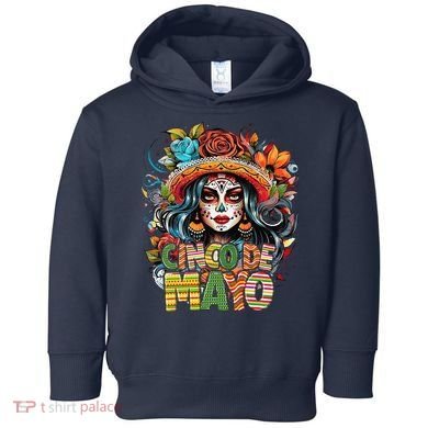 Cinco De Mayo Girl Mexican Fiesta 5 De Mayo Toddler Hoodie