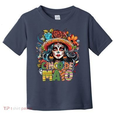 Cinco De Mayo Girl Mexican Fiesta 5 De Mayo Toddler T-Shirt