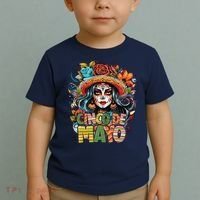 Cinco De Mayo Girl Mexican Fiesta 5 De Mayo Toddler T-Shirt thumb 2