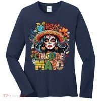 Cinco De Mayo Girl Mexican Fiesta 5 De Mayo Women's Long Sleeve Shirt thumb 0