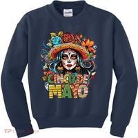 Cinco De Mayo Girl Mexican Fiesta 5 De Mayo Kids Sweatshirt thumb 0