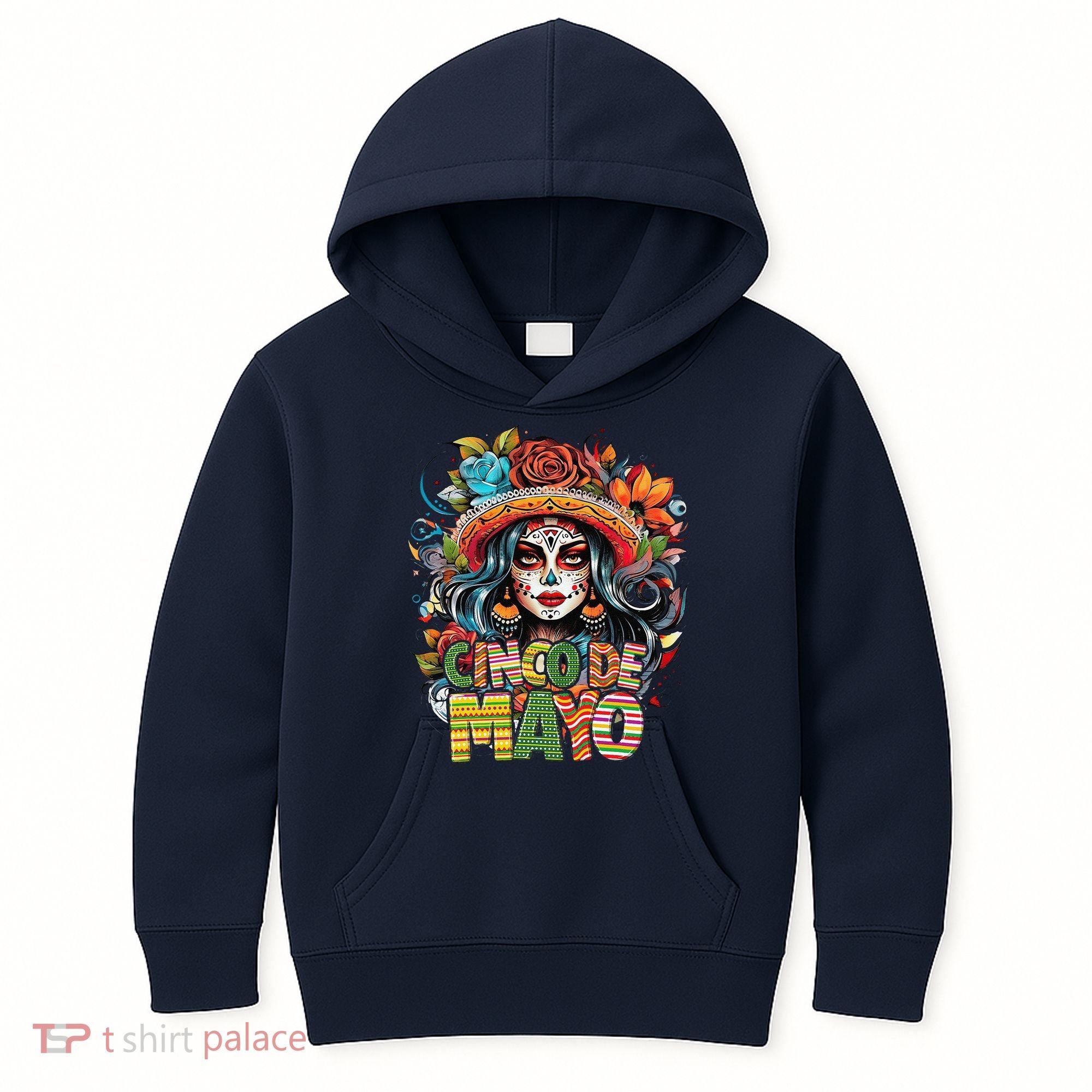 Cinco De Mayo Girl Mexican Fiesta 5 De Mayo Kids Hoodie