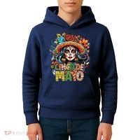 Cinco De Mayo Girl Mexican Fiesta 5 De Mayo Kids Hoodie thumb 4