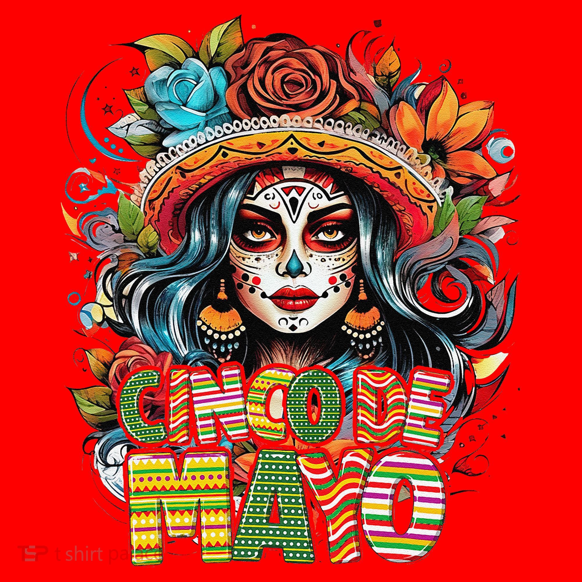 Cinco De Mayo Girl Mexican Fiesta 5 De Mayo Santa Hat