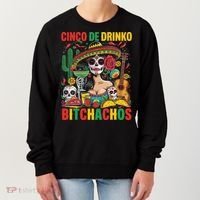 Cinco De Mayo Funny Mexican Party Cinco De Drinko Women's Sweatshirt thumb 0