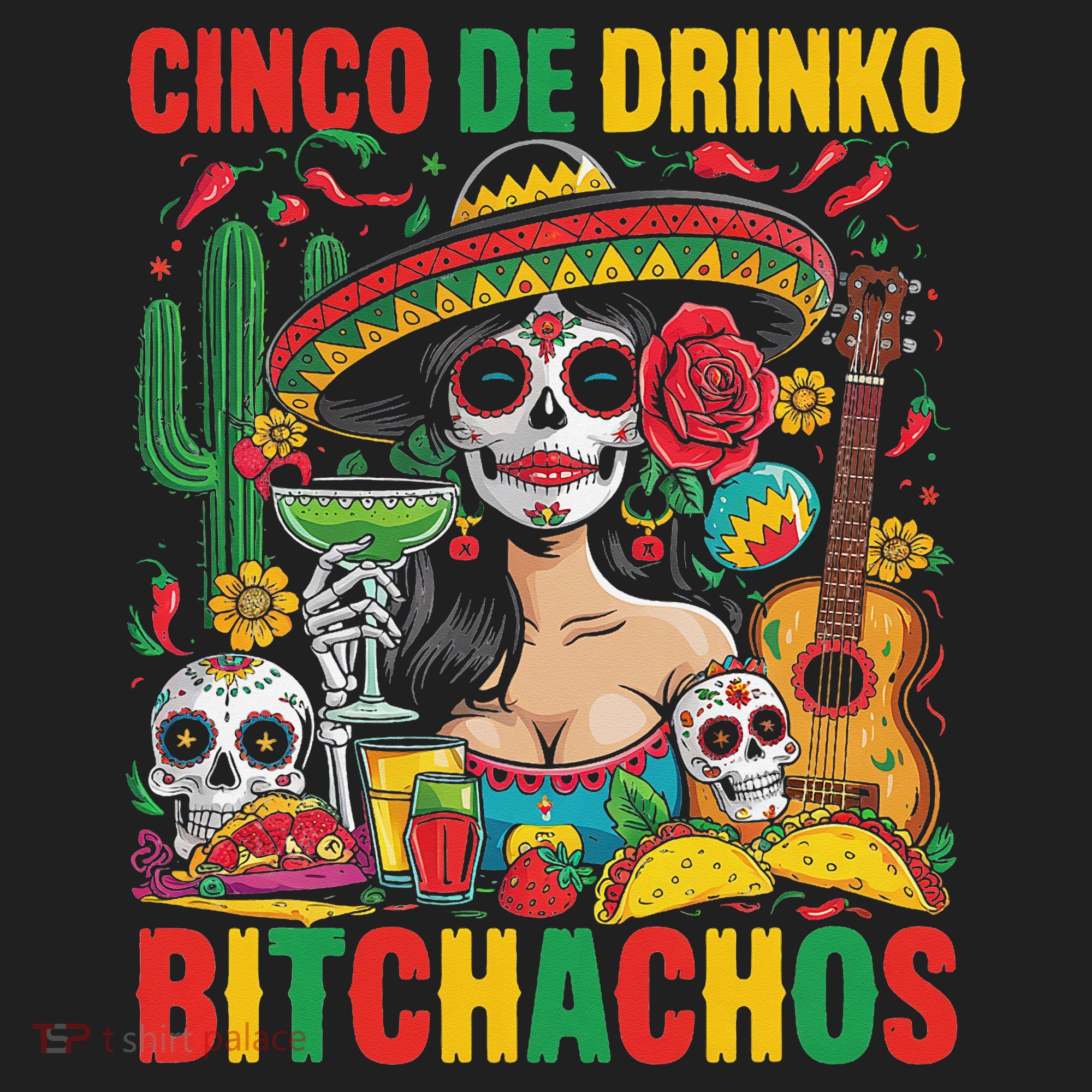 Cinco De Mayo Funny Mexican Party Cinco De Drinko Women's Sweatshirt