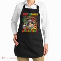 Cinco De Mayo Funny Mexican Party Cinco De Drinko Apron thumb 2