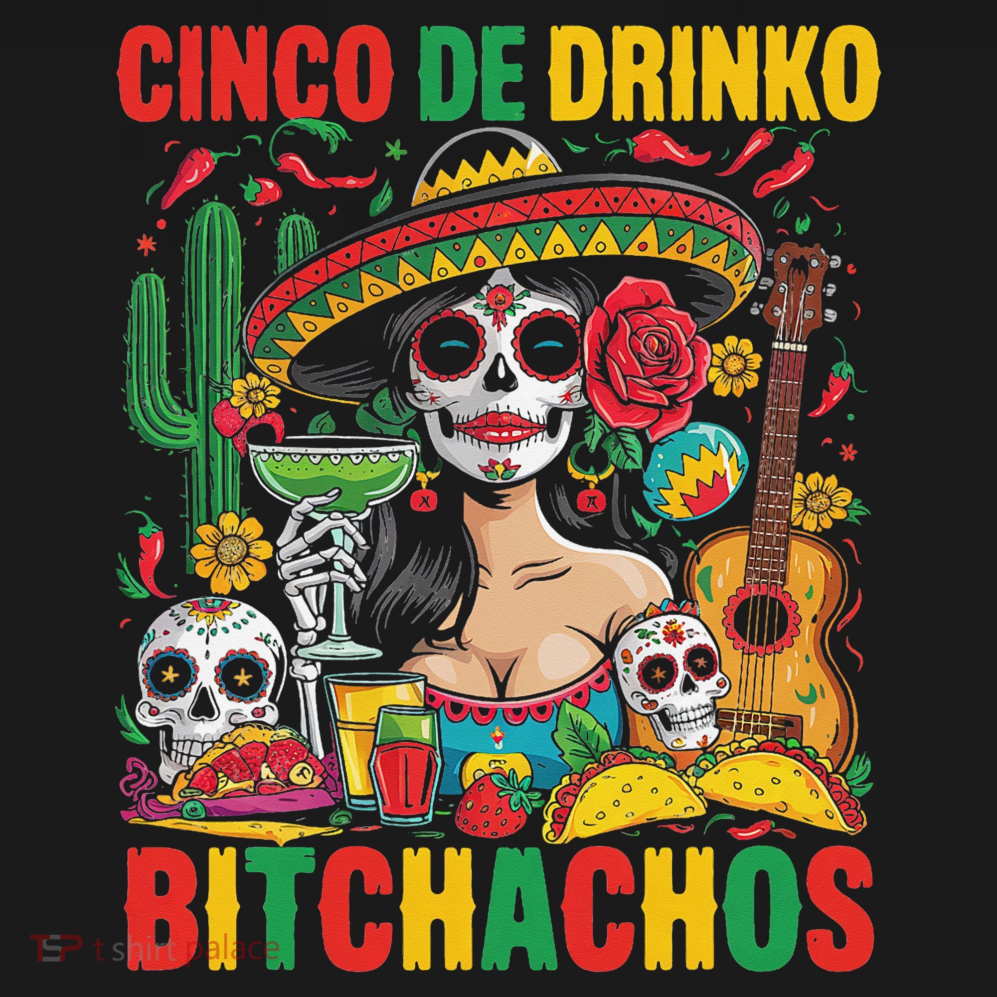 Cinco De Mayo Funny Mexican Party Cinco De Drinko Backpack