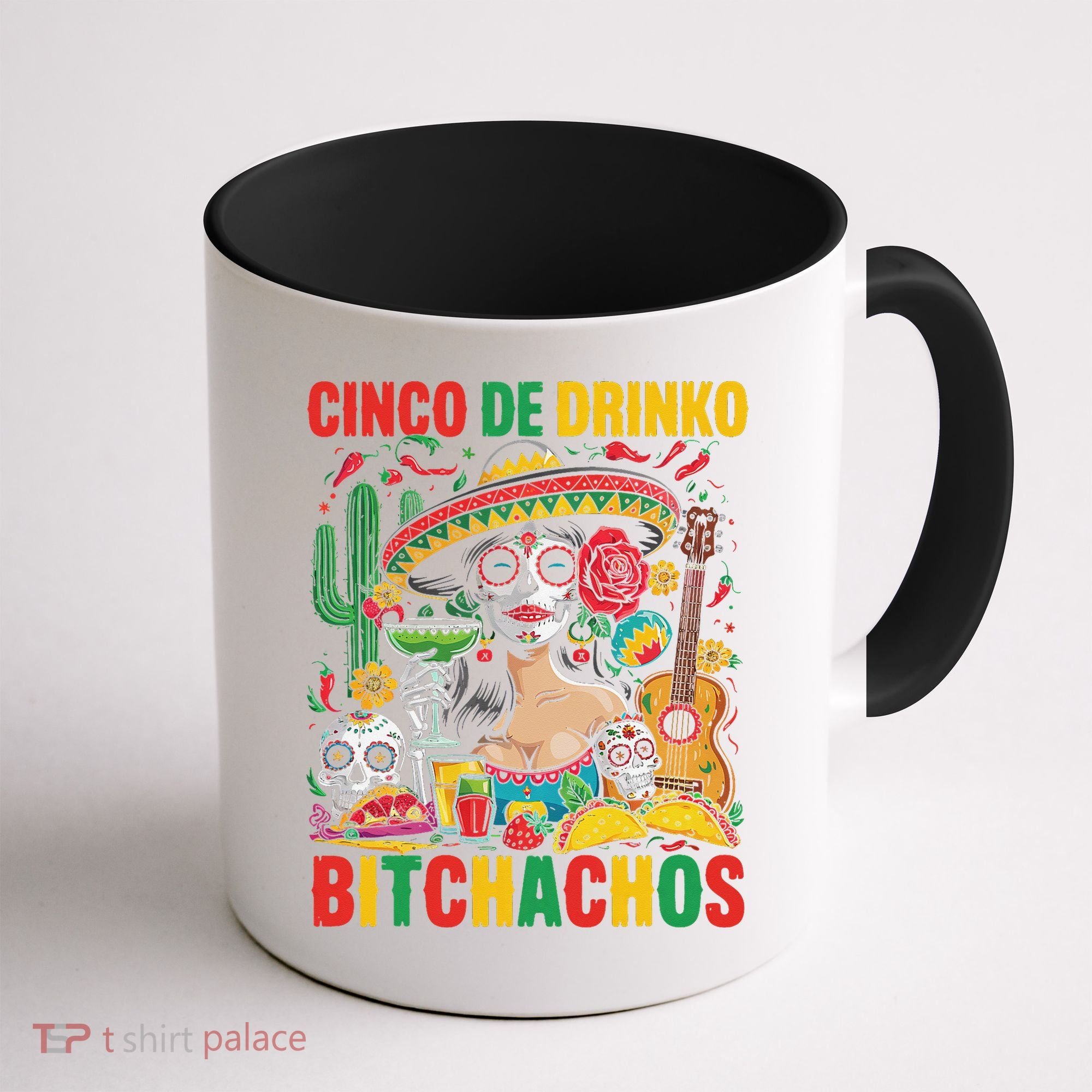 Cinco De Mayo Funny Mexican Party Cinco De Drinko Coffee Mug