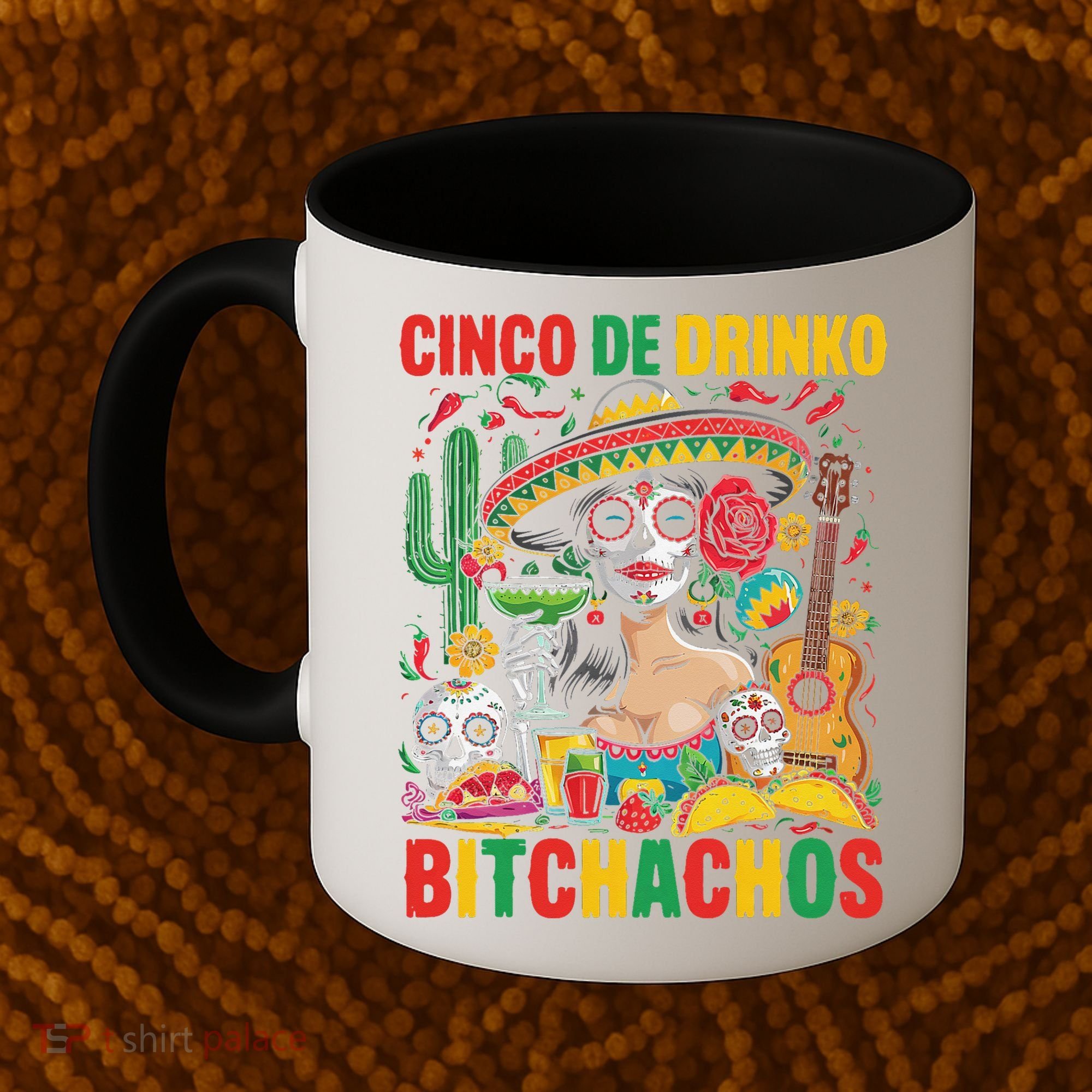 Cinco De Mayo Funny Mexican Party Cinco De Drinko Coffee Mug