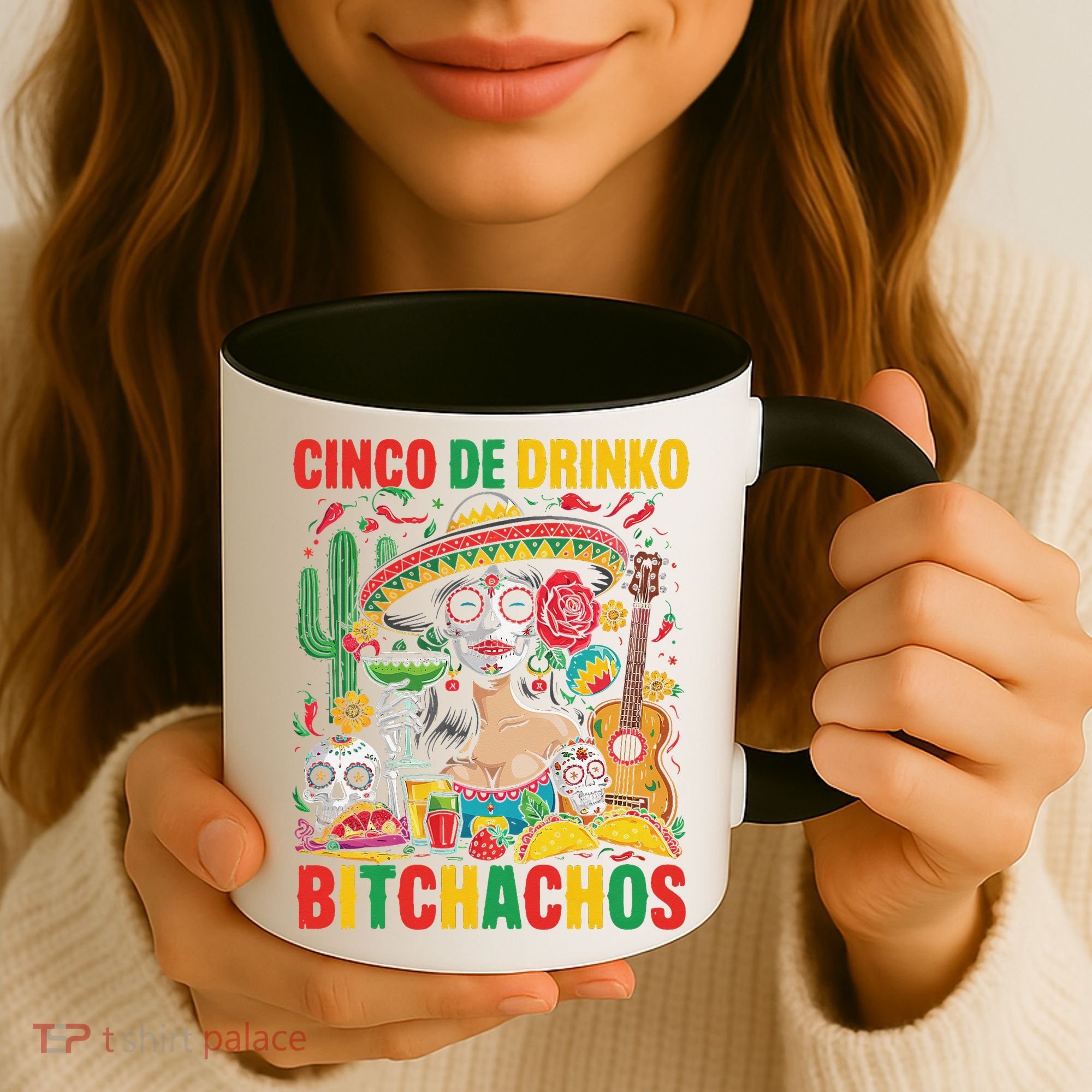 Cinco De Mayo Funny Mexican Party Cinco De Drinko Coffee Mug