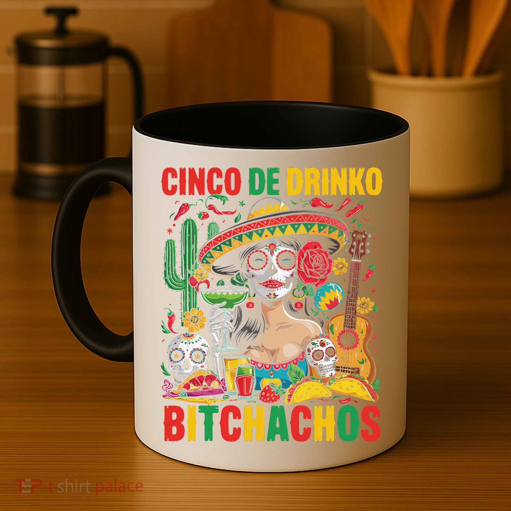Cinco De Mayo Funny Mexican Party Cinco De Drinko Coffee Mug