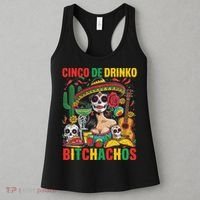 Cinco De Mayo Funny Mexican Party Cinco De Drinko Women's Tank Top thumb 3