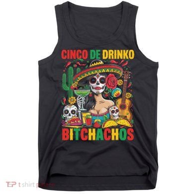 Cinco De Mayo Funny Mexican Party Cinco De Drinko Tank Top