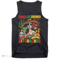 Cinco De Mayo Funny Mexican Party Cinco De Drinko Tank Top thumb 0