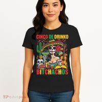 Cinco De Mayo Funny Mexican Party Cinco De Drinko Women's T-Shirt thumb 4