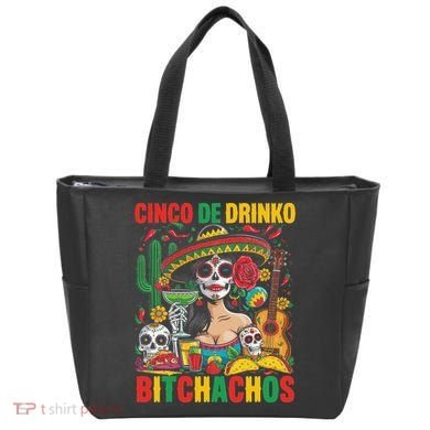 Cinco De Mayo Funny Mexican Party Cinco De Drinko Tote Bag