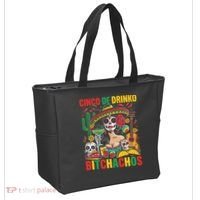 Cinco De Mayo Funny Mexican Party Cinco De Drinko Tote Bag thumb 2