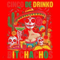 Cinco De Mayo Funny Mexican Party Cinco De Drinko Santa Hat thumb 1
