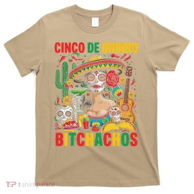 Cinco De Mayo Funny Mexican Party Cinco De Drinko T-Shirt
