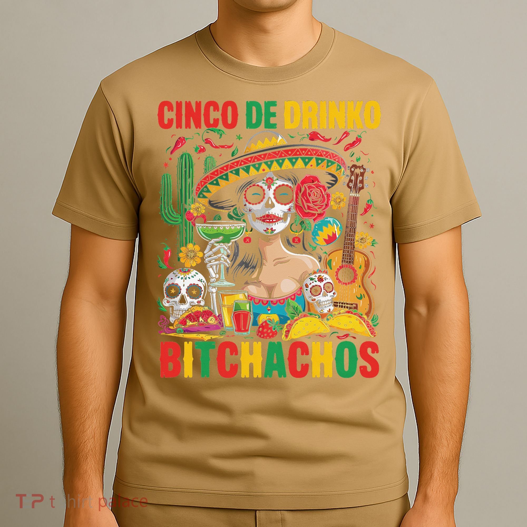 Cinco De Mayo Funny Mexican Party Cinco De Drinko T-Shirt