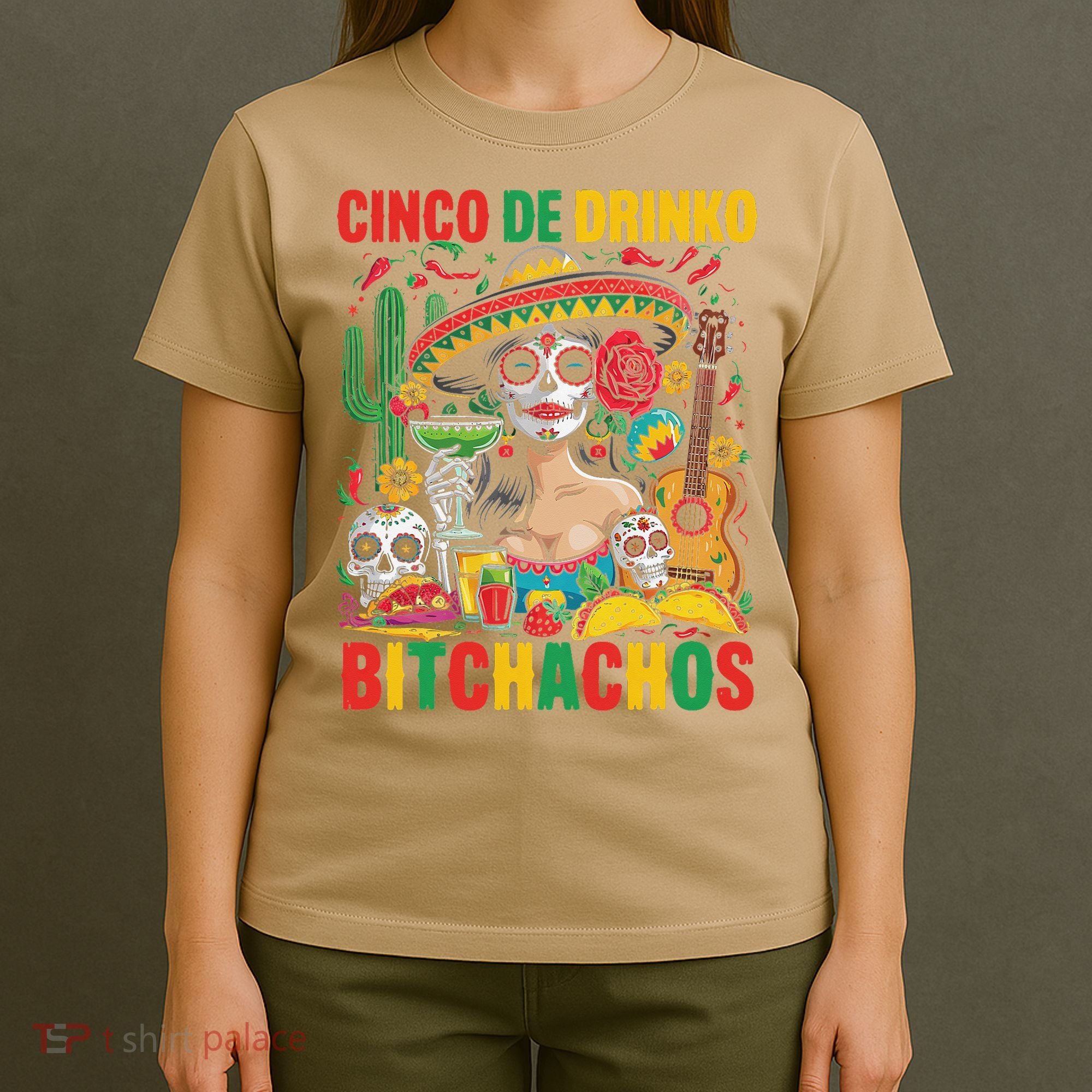 Cinco De Mayo Funny Mexican Party Cinco De Drinko T-Shirt