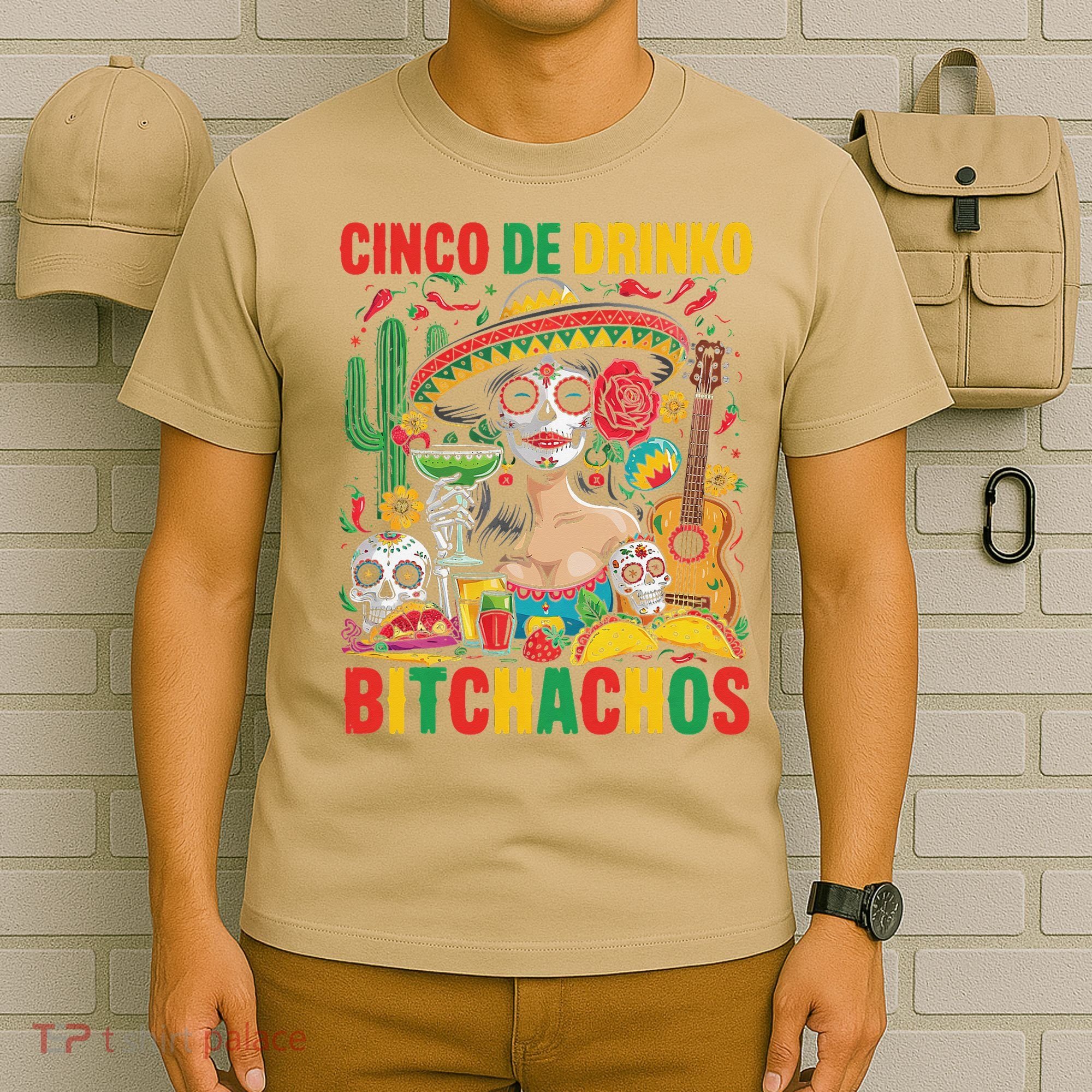 Cinco De Mayo Funny Mexican Party Cinco De Drinko T-Shirt