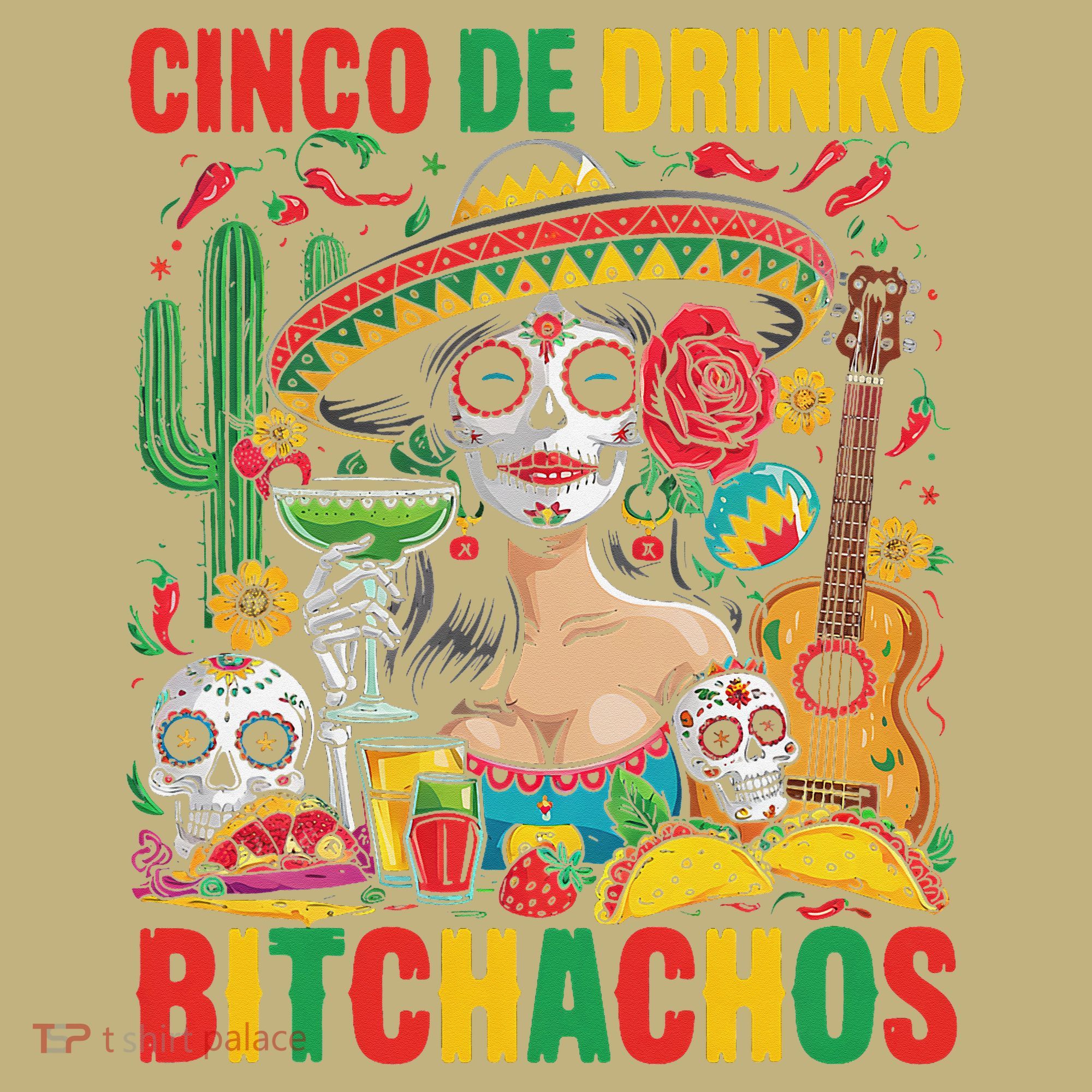 Cinco De Mayo Funny Mexican Party Cinco De Drinko Mousepad