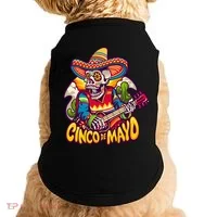 Cinco De Mayo Skull Fiesta Doggie Tank thumb 0
