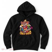 Cinco De Mayo Skull Fiesta Hoodie thumb 0
