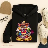 Cinco De Mayo Skull Fiesta Hoodie thumb 4