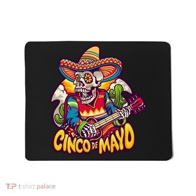 Cinco De Mayo Skull Fiesta Mousepad