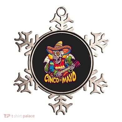 Cinco De Mayo Skull Fiesta Ornament