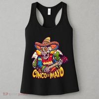 Cinco De Mayo Skull Fiesta Women's Tank Top thumb 3