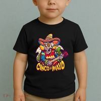 Cinco De Mayo Skull Fiesta Toddler T-Shirt thumb 2