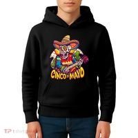 Cinco De Mayo Skull Fiesta Kids Hoodie thumb 4
