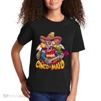 Cinco De Mayo Skull Fiesta Kids T-Shirt thumb 2