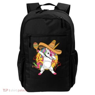 Cinco De Mayo Dabbing Unicorn Backpack