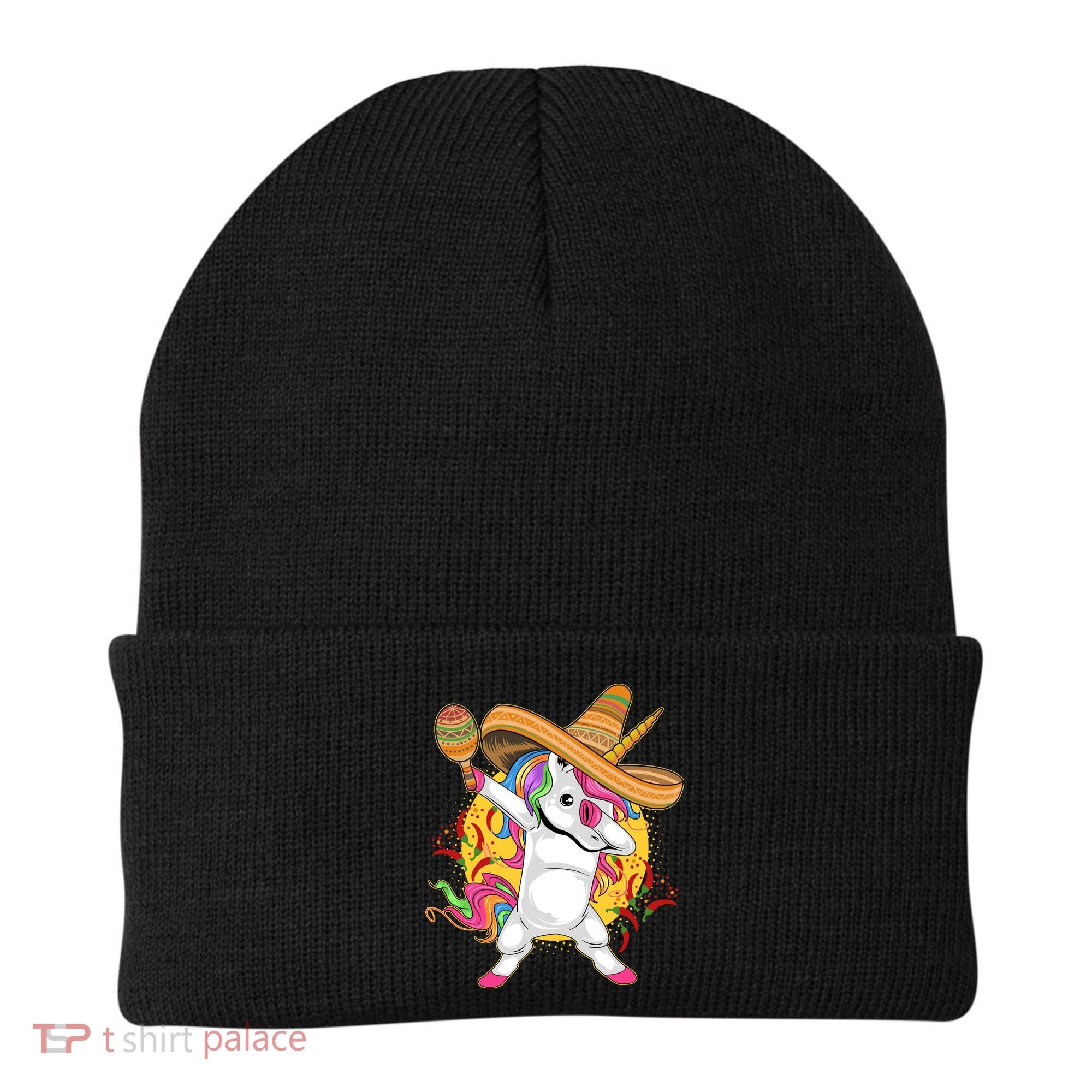 Cinco De Mayo Dabbing Unicorn Beanie