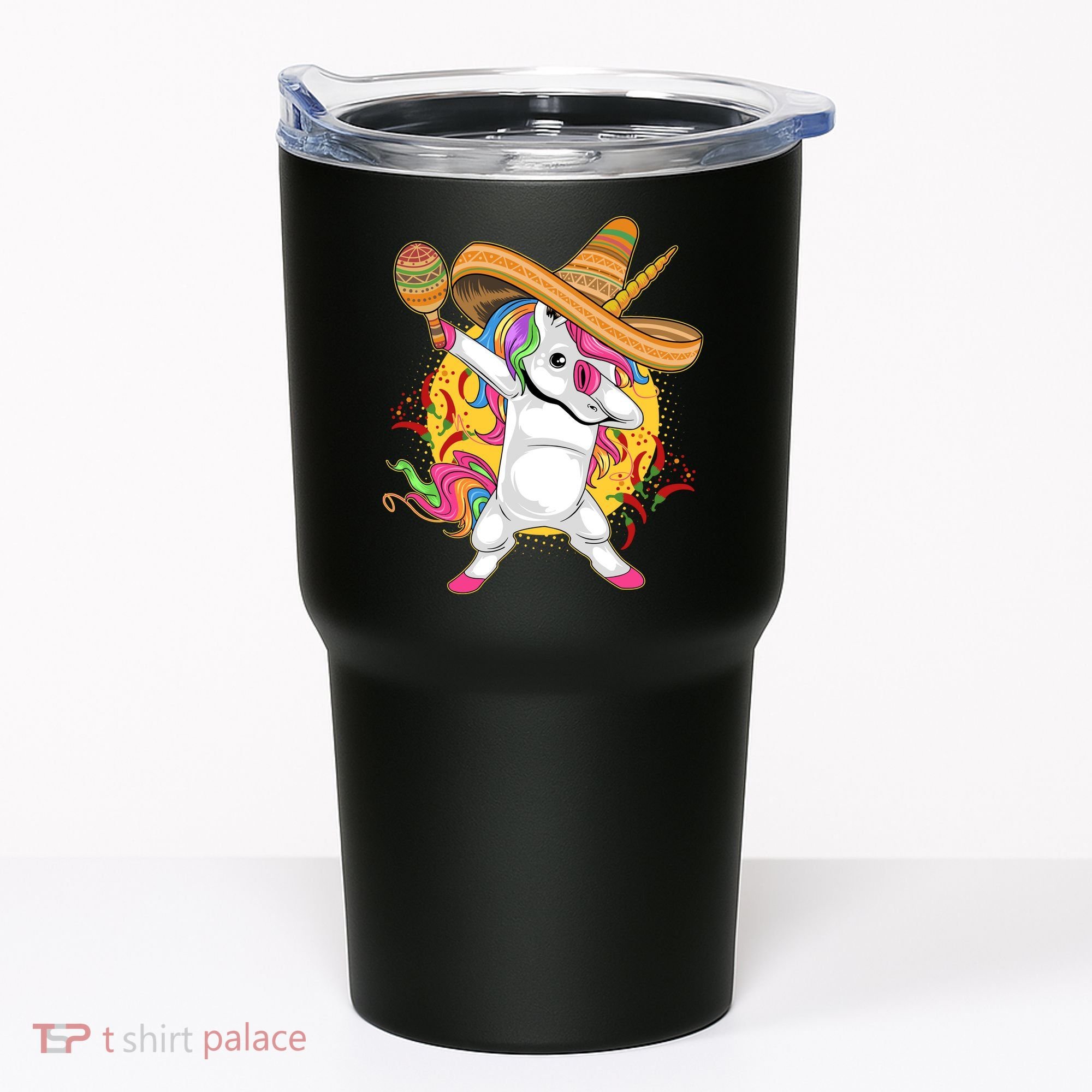 Cinco De Mayo Dabbing Unicorn Tumbler
