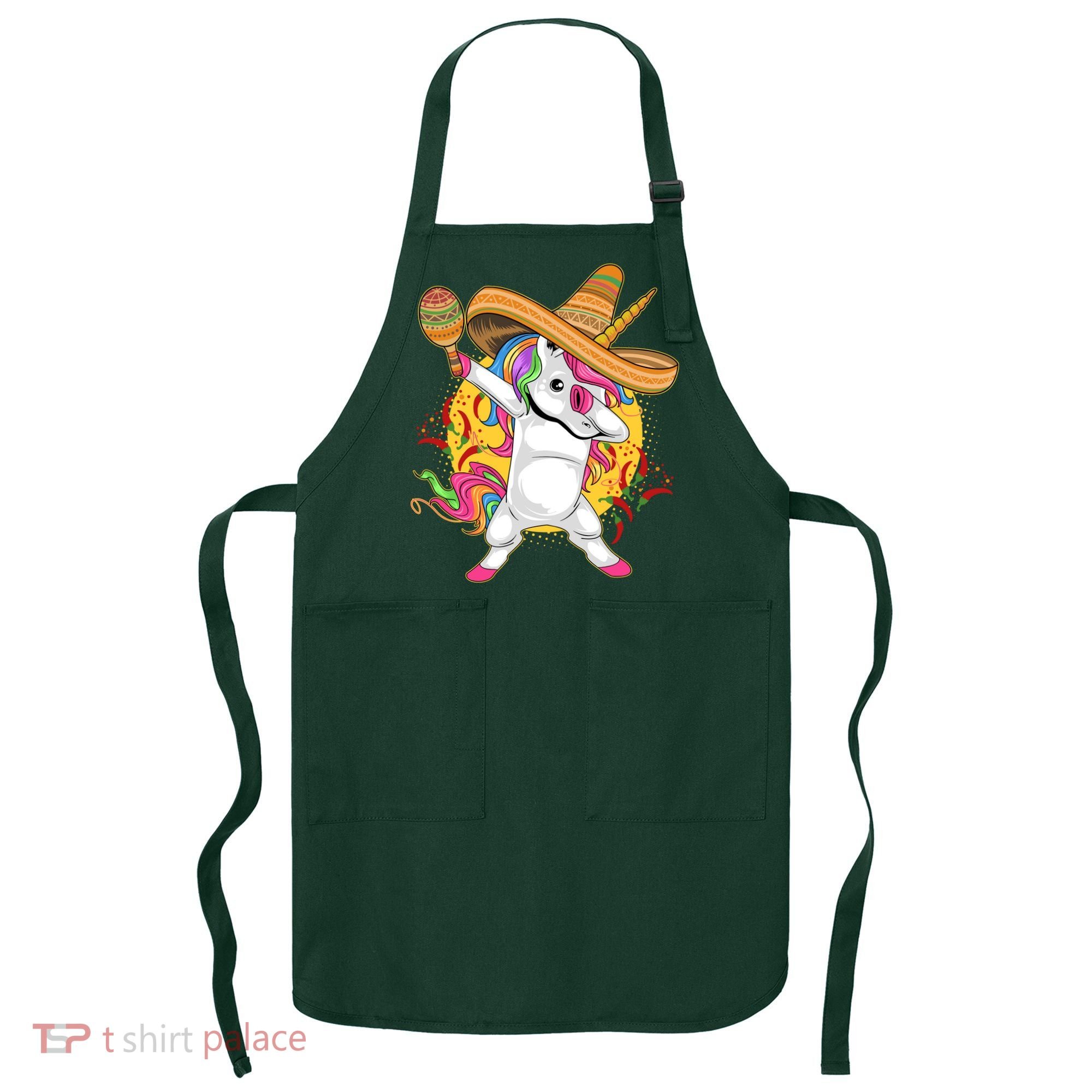 Cinco De Mayo Dabbing Unicorn Apron