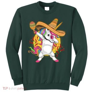Cinco De Mayo Dabbing Unicorn Sweatshirt