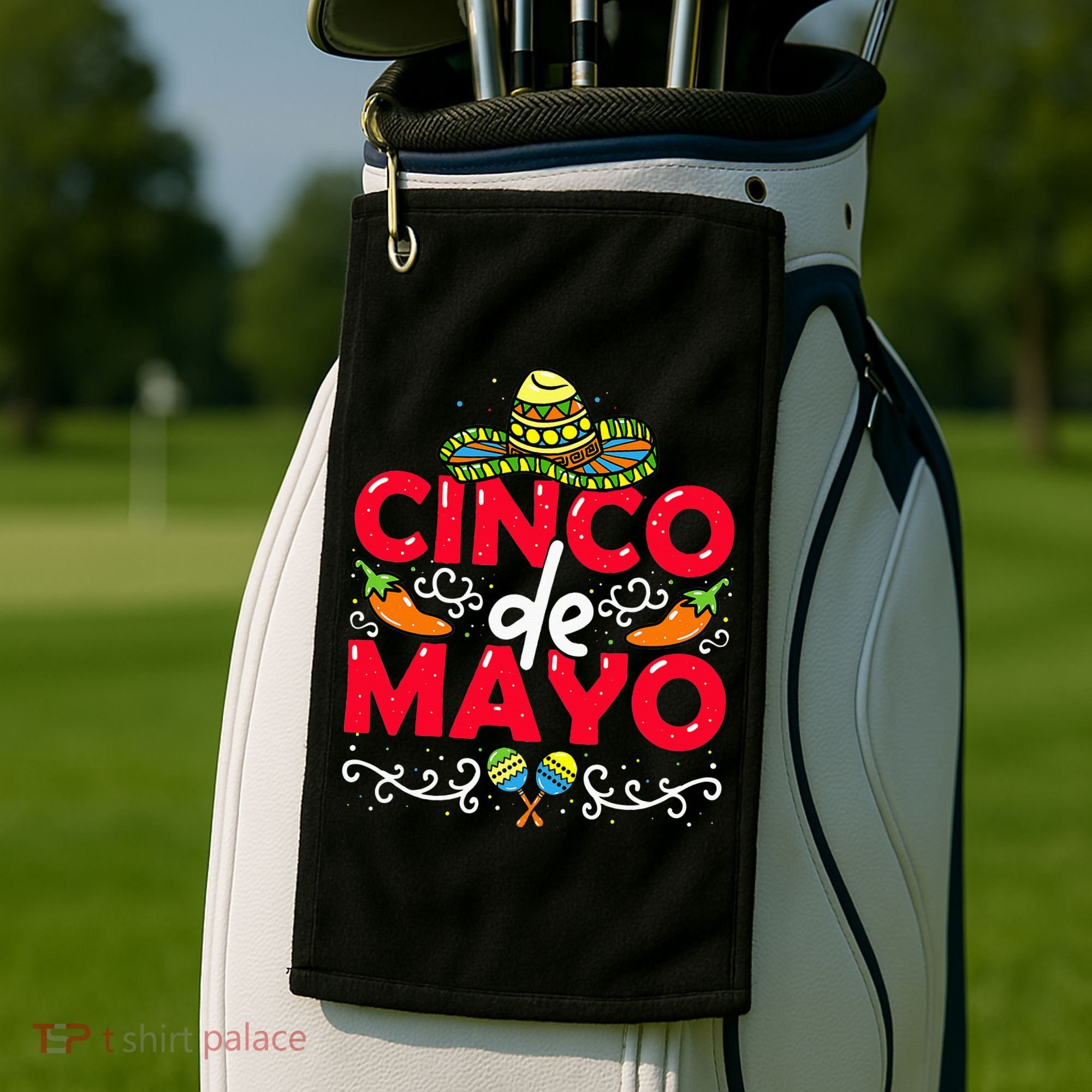 Cinco de Mayo Golf Towel