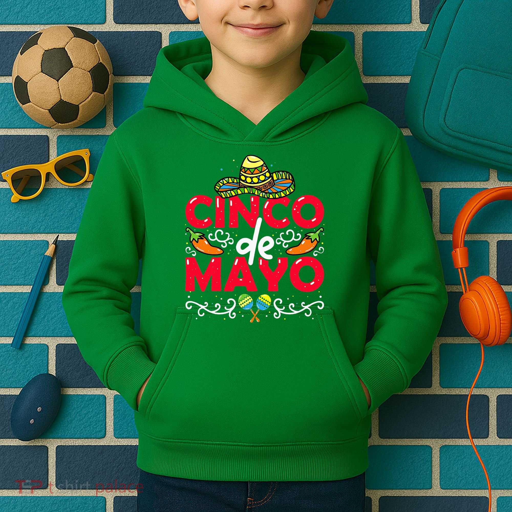 Cinco de Mayo Kids Hoodie