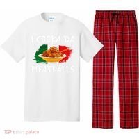 Cooka Da Meatball Funny Italian Slang Italy Food Spaghetti  Pajama Set thumb 0